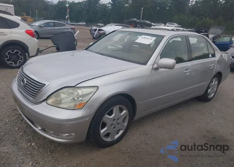 2004 Lexus Ls 430 z USA, uszkodzony, nr VIN JTHBN36F040153814